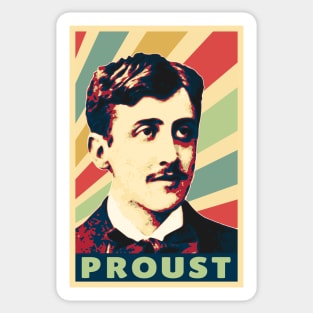 Marcel Proust Vintage Colors Sticker